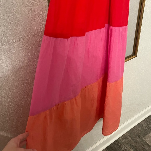 •SOLD• LOFT color block maxi dress - Picture 2 of 4